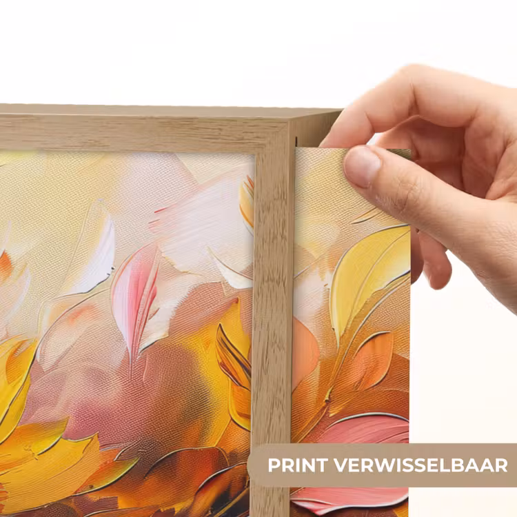 Lightbox - Wandlamp - Bloemen - Zonnebloemen - Kunst - Geel — 5