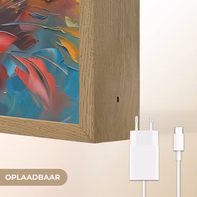 Lightbox - Wandlamp - Bloemen - Zonnebloemen - Kunst - Geel — 7