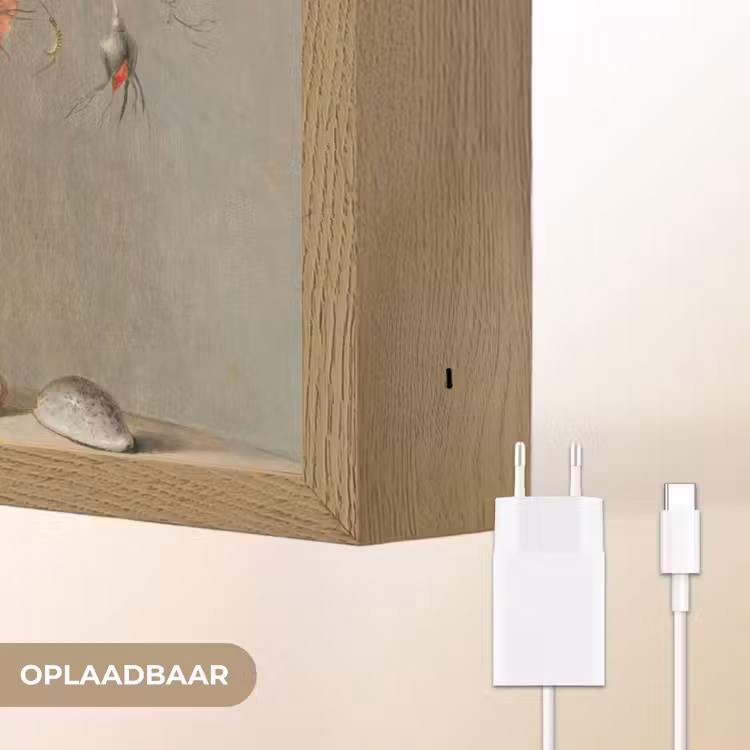 Lightbox - Wandlamp - Bloemstilleven - Balthasar van der Ast - Oude Meesters — 6