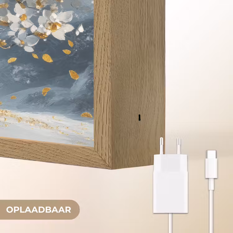 Lightbox - Wandlamp - Boom - Winter - Levensboom - Modern - Goud — 7