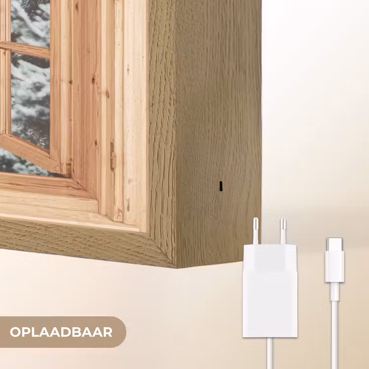 Lightbox - Wandlamp - Bos - Winter - Bomen - Natuur - Pad - Doorkijk — 7