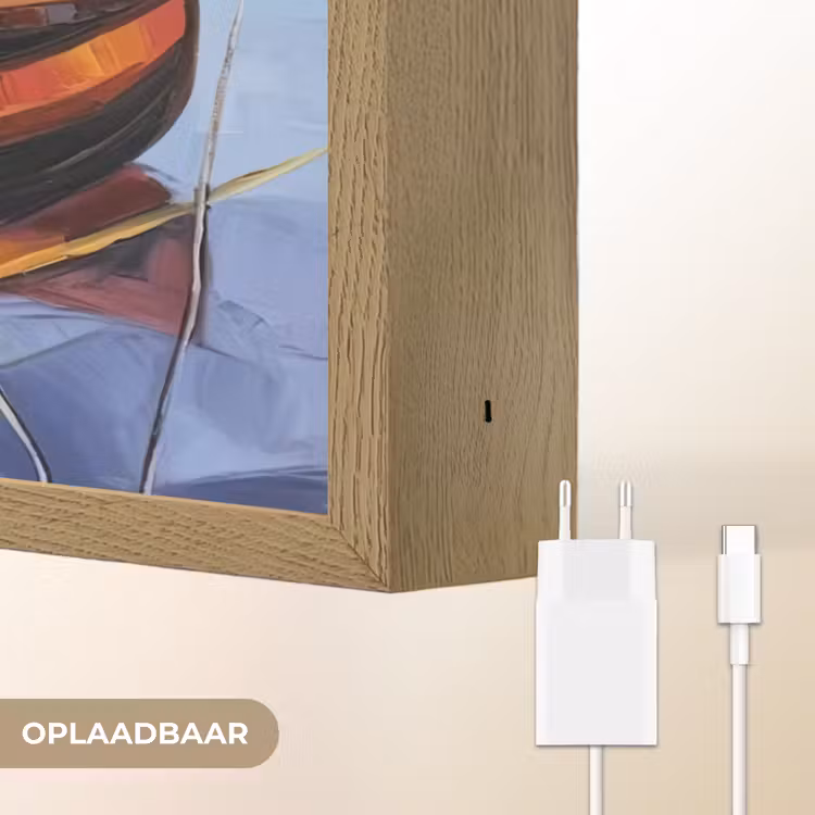 Lightbox - Wandlamp - Abstract - Kunst - Boot - Kleuren — 7