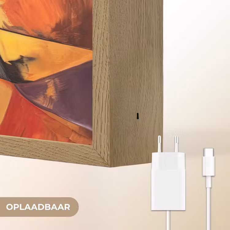 Lightbox - Wandlamp - Abstract - Kunst - Schilderij - Kleuren — 7
