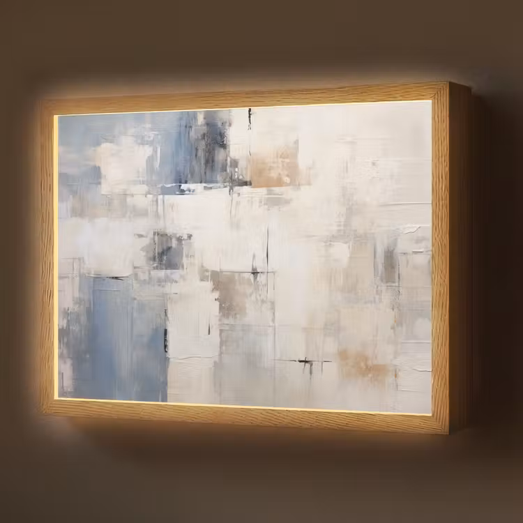 Lightbox - Wandlamp - Aquarel - Abstract - Kunst — 1
