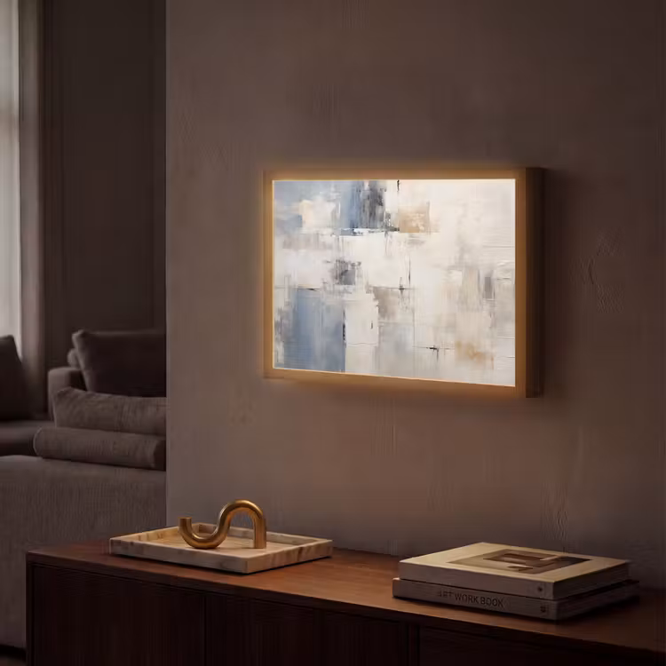 Lightbox - Wandlamp - Aquarel - Abstract - Kunst — 2