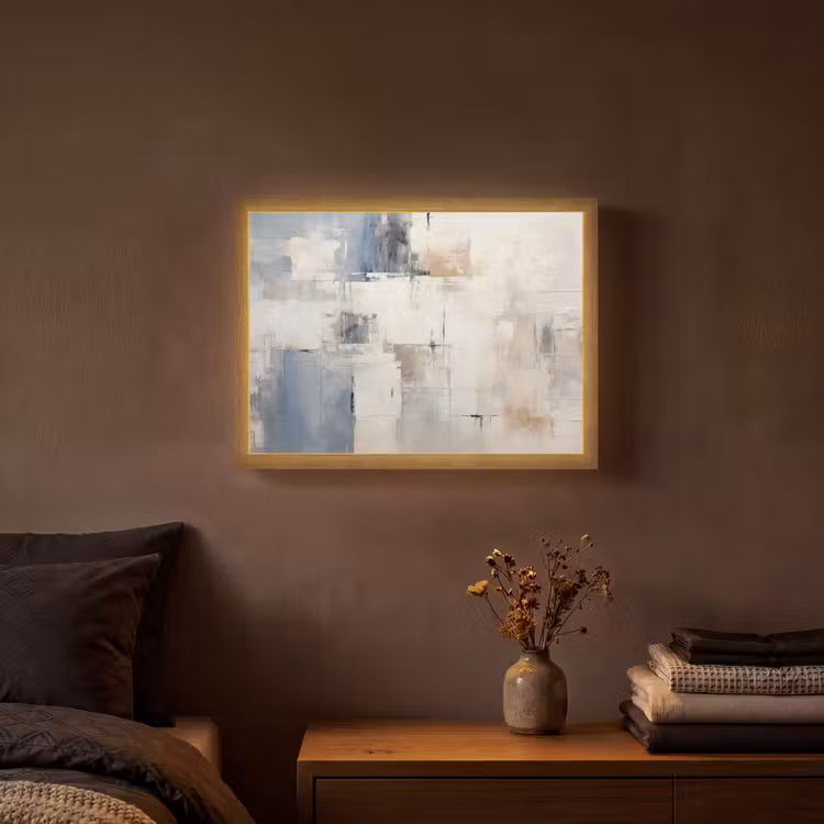Lightbox - Wandlamp - Aquarel - Abstract - Kunst — 3