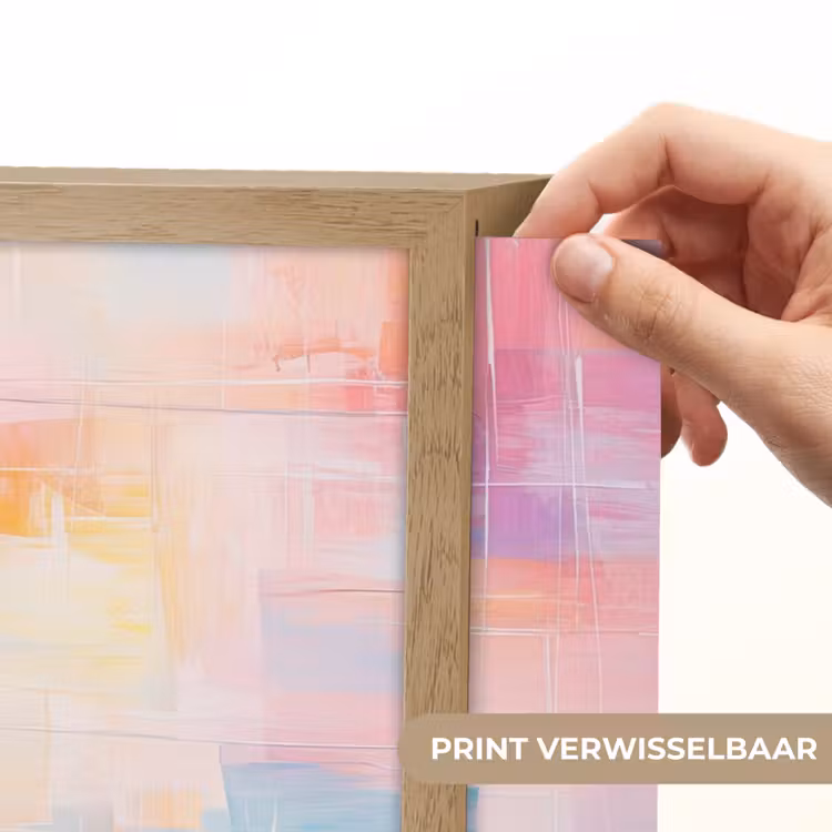 Lightbox - Wandlamp - Aquarel - Pastel - Abstract - Kunst — 5