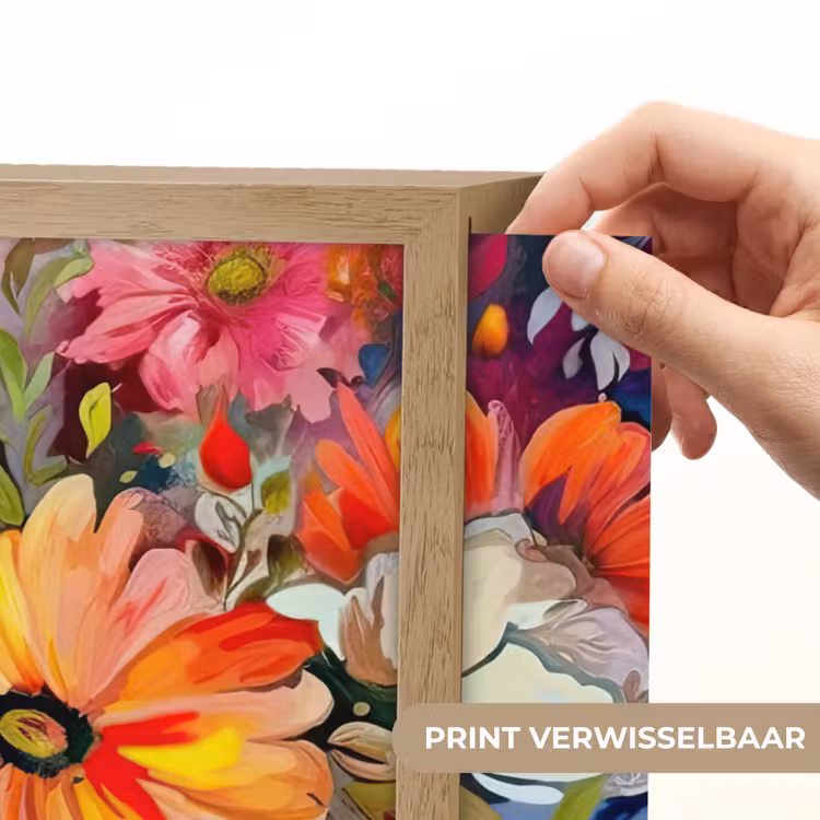 Lightbox - Wandlamp - Bloemen - Kunst - Schilderij - Botanisch — 5