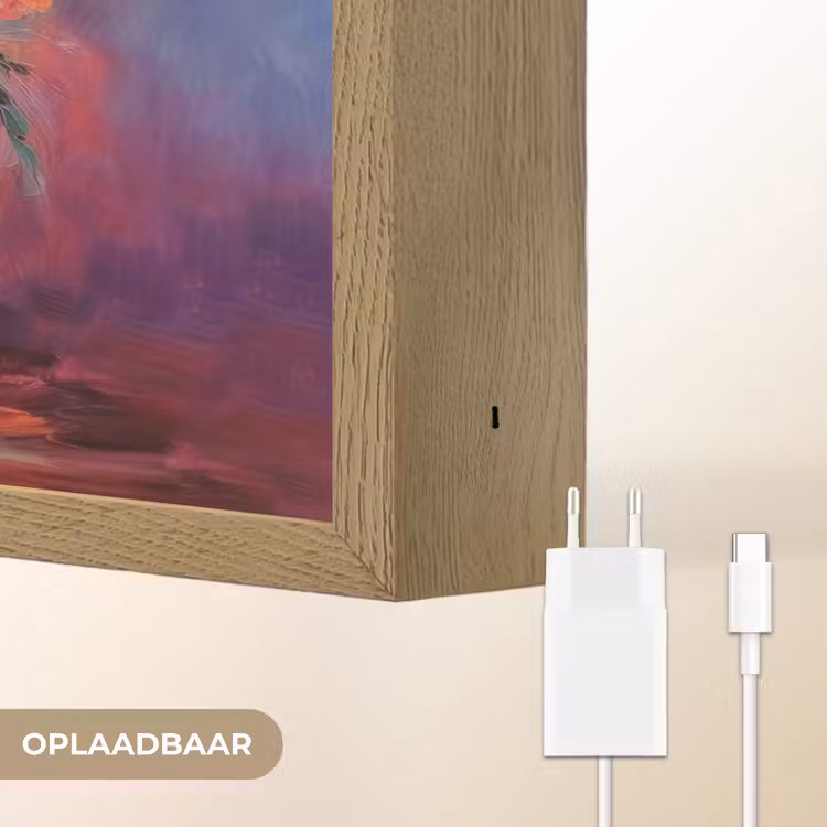Lightbox - Wandlamp - Bloemen - Kunst - Schilderij - Lente - Boeket — 7