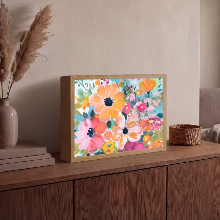 Lightbox - Wandlamp - Bloemen - Schilderij - Natuur - Botanisch — 4