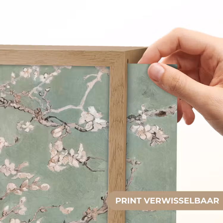 Lightbox - Wandlamp - Amandelbloesem - Kunst - Van Gogh - Groen — 5