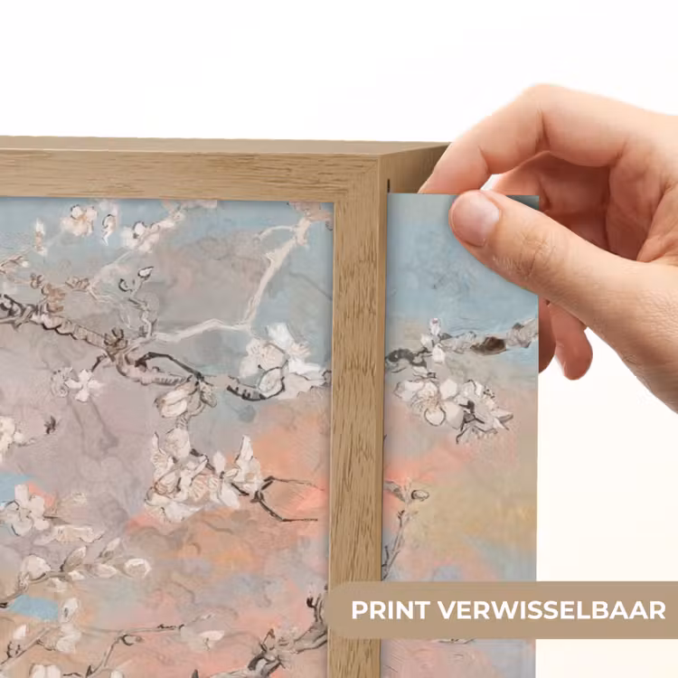 Lightbox - Wandlamp - Amandelbloesem - Kunst - Van Gogh - Pastel — 5