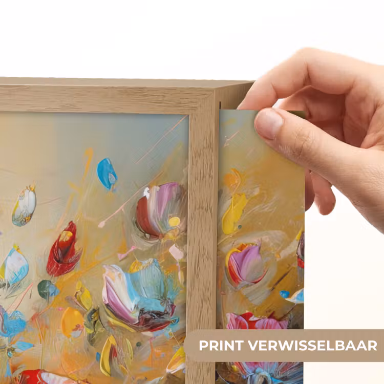 Lightbox - Wandlamp - Bloemen - Kunst - Natuur - Olieverf — 5