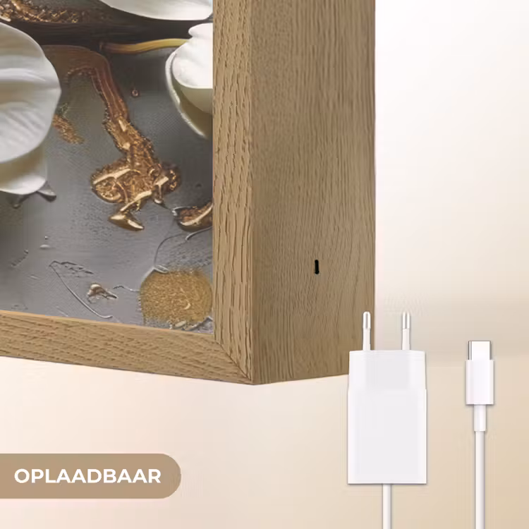 Lightbox - Wandlamp - Bloemen - Orchidee - Abstract - Modern — 7