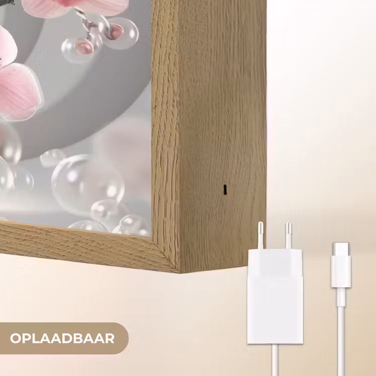 Lightbox - Wandlamp - Bloemen - Tunnel - Abstact - 3D effect — 7