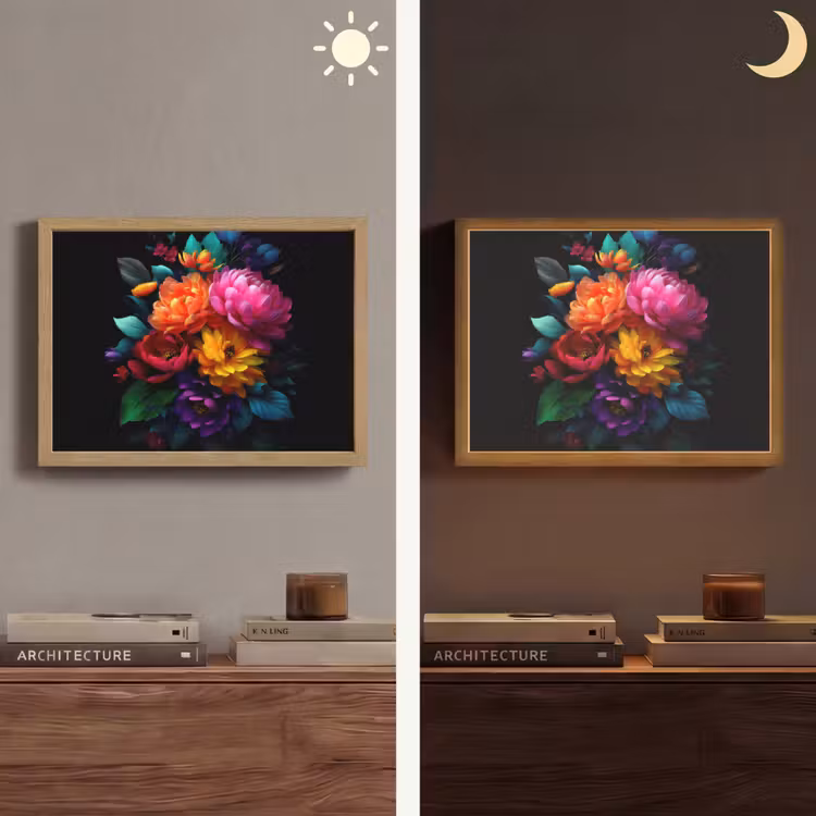 Lightbox - Wandlamp - Boeket - Bloemen - Kleur — 6