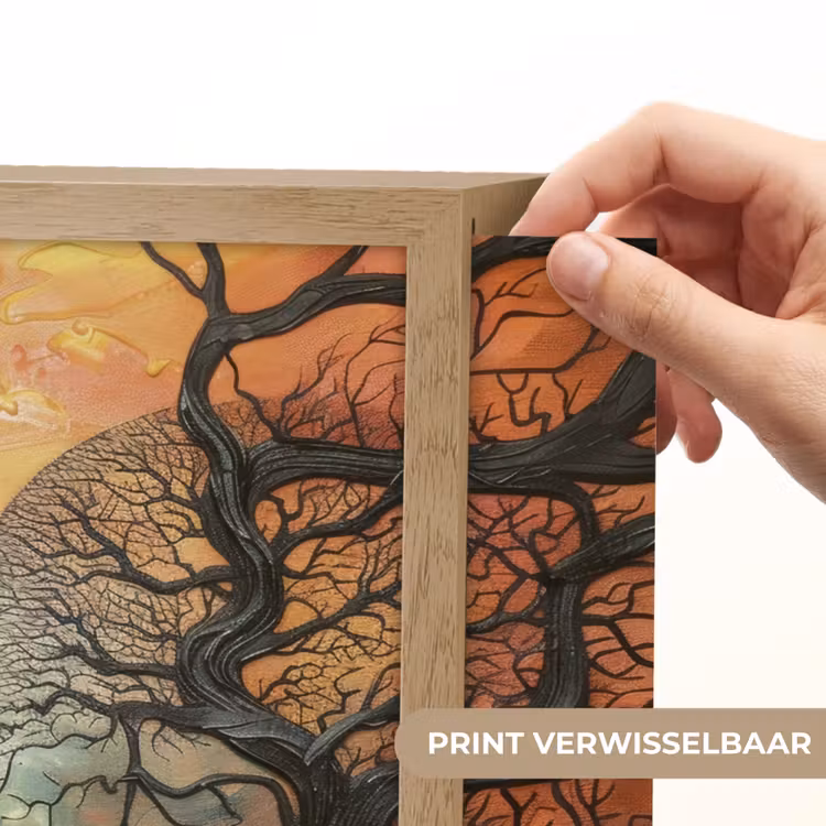 Lightbox - Wandlamp - Bomen - Gezichten - Zon - Kunst — 5