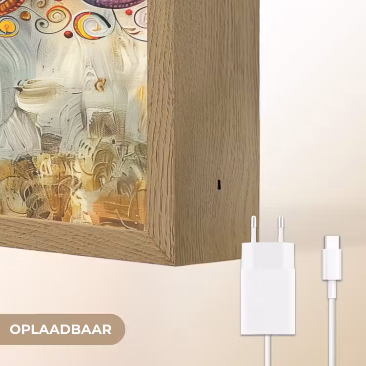 Lightbox - Wandlamp - Boom - Kunst - Modern - Natuur — 7