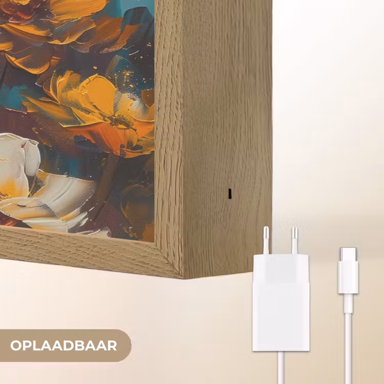 Lightbox - Wandlamp - Buddha - Bloemen - Kleurrijk - Modern — 7