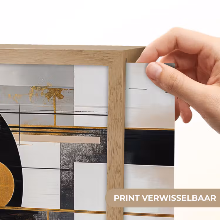 Lightbox - Wandlamp - Abstract - Goud - Zilver - Vormen - Aesthetic - Modern — 5