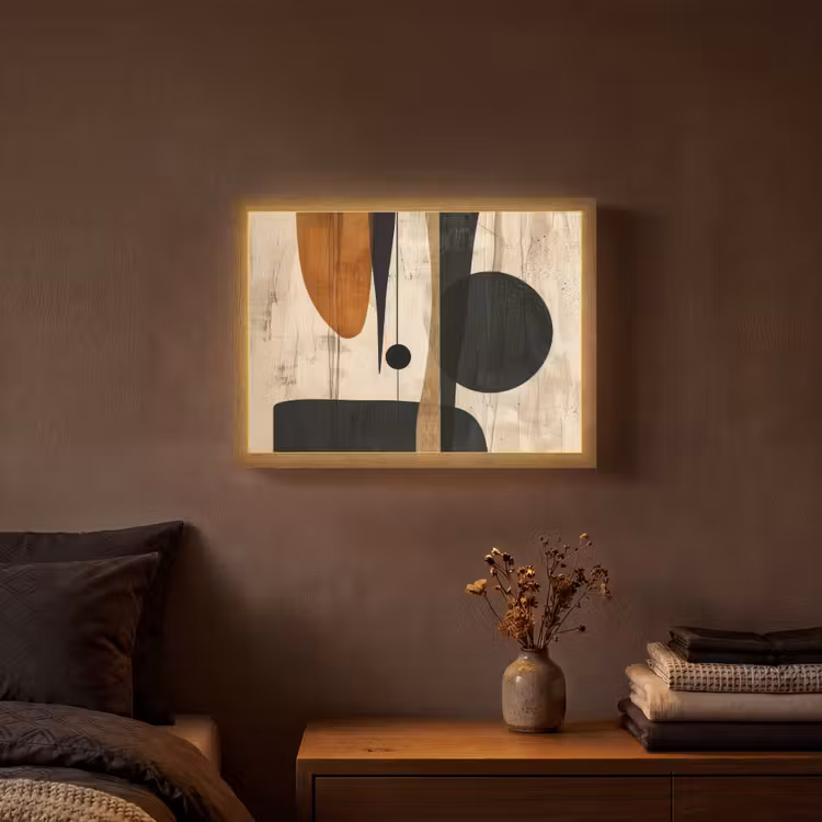 Lightbox - Wandlamp - Abstract - Kunst - Vormen - Modern — 3