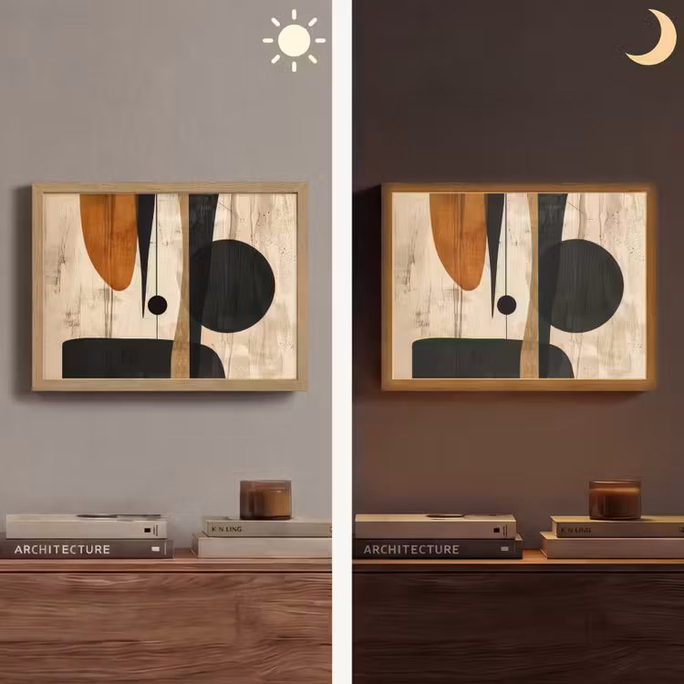 Lightbox - Wandlamp - Abstract - Kunst - Vormen - Modern — 6