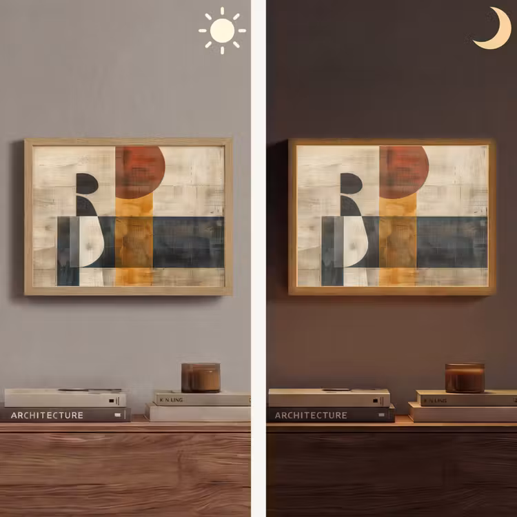Lightbox - Wandlamp - Abstract - Kunst - Vormen - Modern — 6