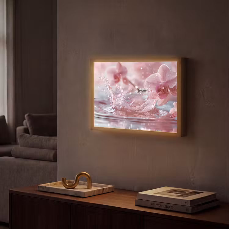 Lightbox - Wandlamp - Abstract - Modern - Water - Orchidee — 2