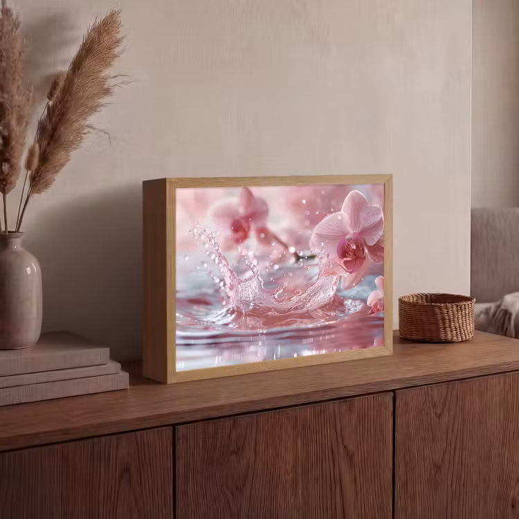 Lightbox - Wandlamp - Abstract - Modern - Water - Orchidee — 4