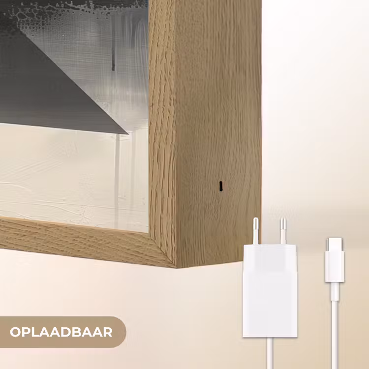 Lightbox - Wandlamp - Abstract - Zwart - Verf - Modern — 7
