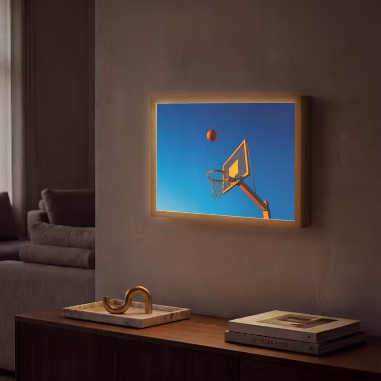 Lightbox - Wandlamp - Basketbal - Lucht - Ring — 2