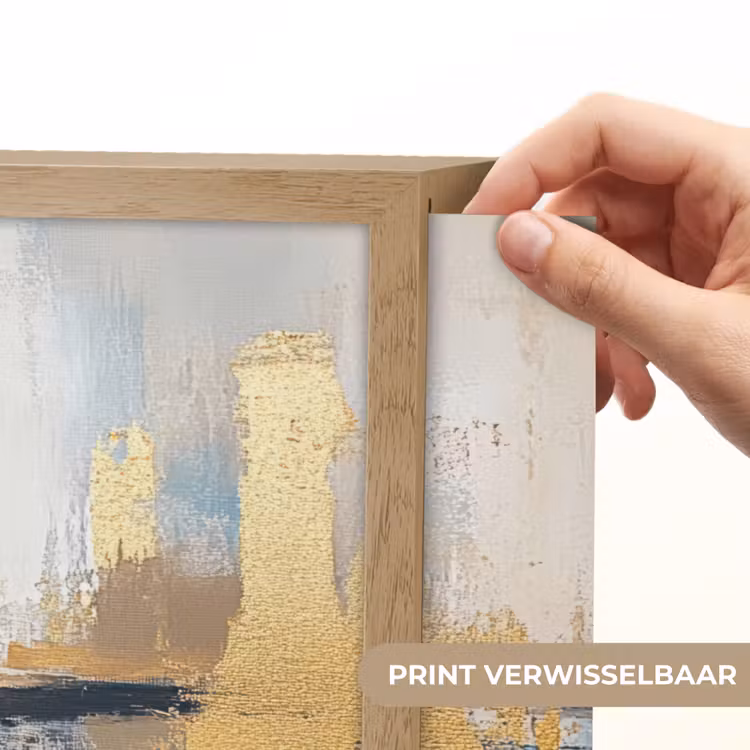 Lightbox - Wandlamp - Abstract - Kunst - Goud — 5