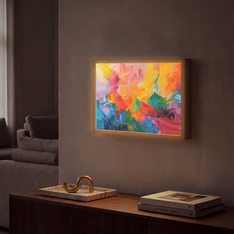 Lightbox - Wandlamp - Abstract - Verflook - Modern - Kleurrijk — 2