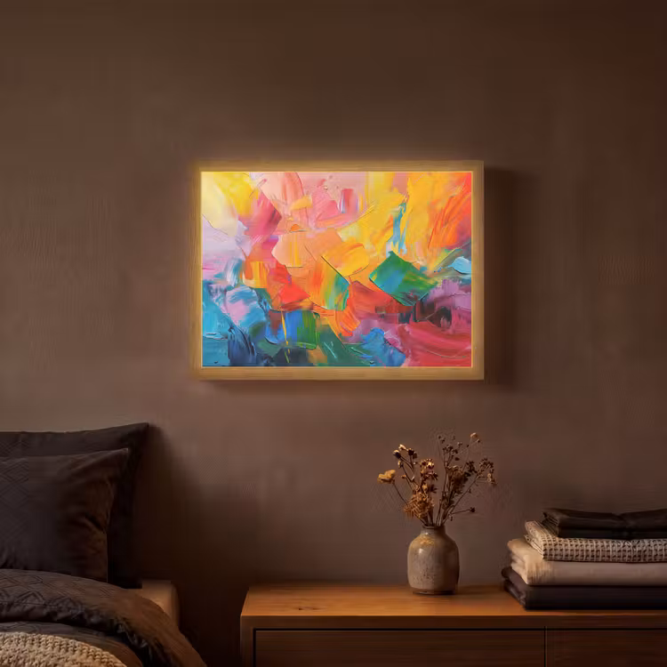 Lightbox - Wandlamp - Abstract - Verflook - Modern - Kleurrijk — 3