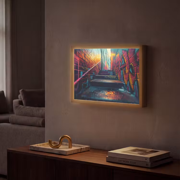 Lightbox - Wandlamp - Architectuur - Neon - Trap - Graffiti — 2