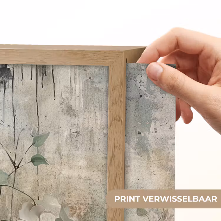 Lightbox - Wandlamp - Bloemen - Bladeren - Abstract - Modern — 5