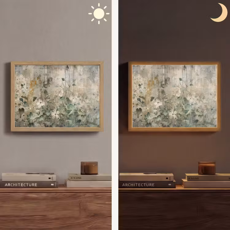 Lightbox - Wandlamp - Bloemen - Bladeren - Abstract - Modern — 6