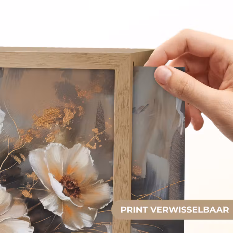Lightbox - Wandlamp - Bloemen - Wit - Vaas - Modern — 5