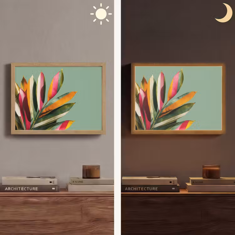 Lightbox - Wandlamp - Bladeren - Tak - Kleurrijk — 6