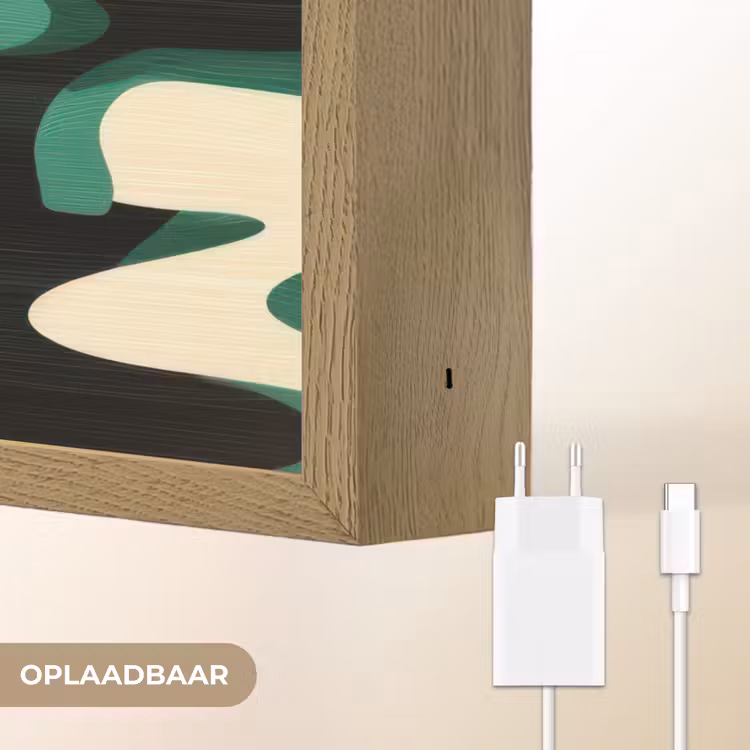 Lightbox - Wandlamp - Abstract - Camouflage - Groen — 7