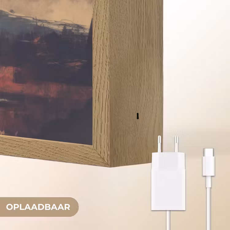 Lightbox - Wandlamp - Bergtop - Sneeuw - Zon — 7