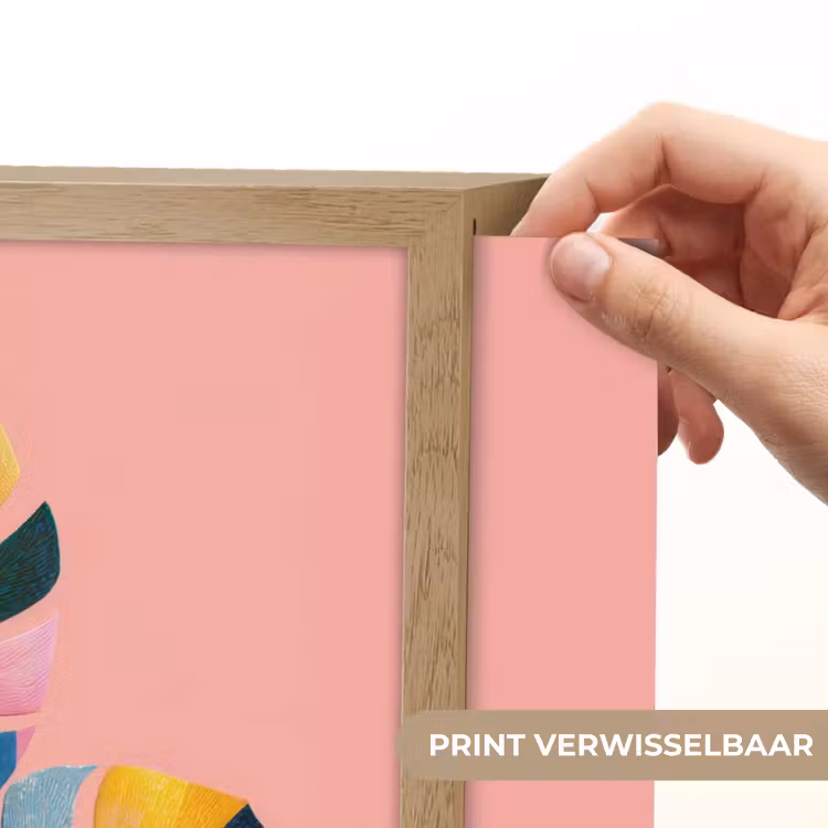 Lightbox - Wandlamp - Bladeren - Geschilderd - Vlakken - Kleurrijk — 5