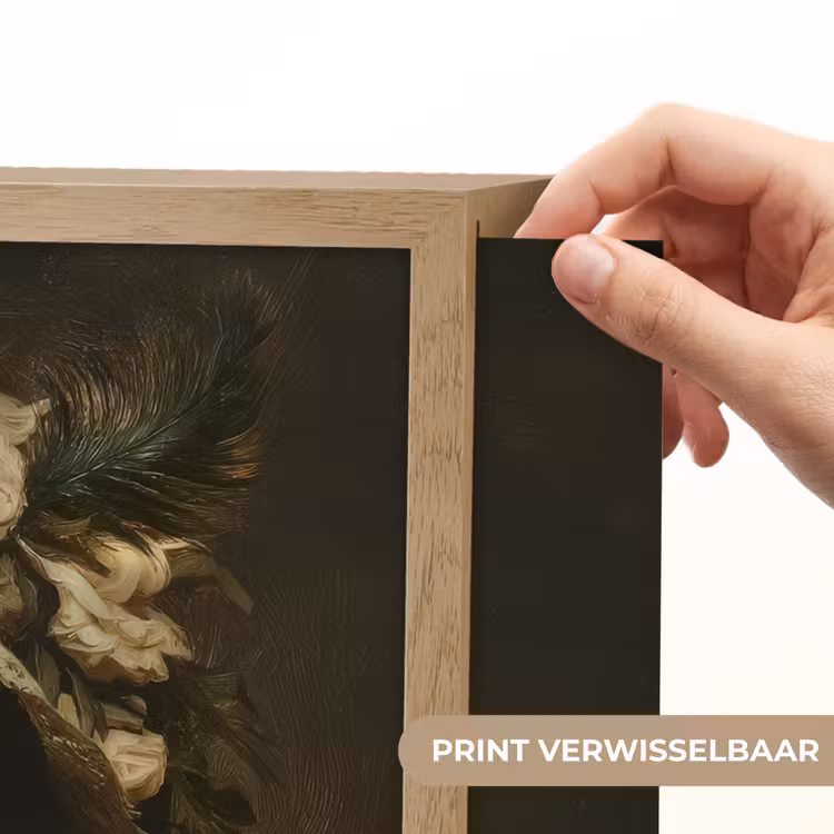 Lightbox - Wandlamp - Bloemenhoed - Portret - Vrouw — 5