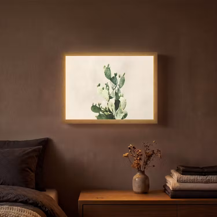 Lightbox - Wandlamp - Cactus - Groen - Minimalistisch — 3