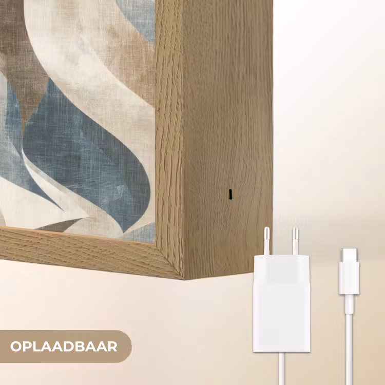 Lightbox - Wandlamp - Abstract - Golven - Kleurrijk — 7