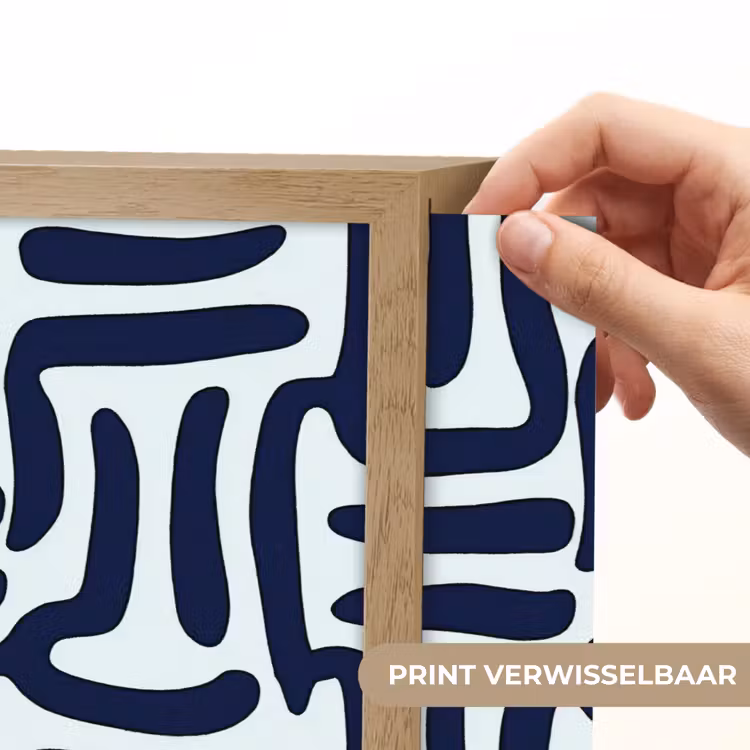 Lightbox - Wandlamp - Abstract - Modern - Blauw — 5