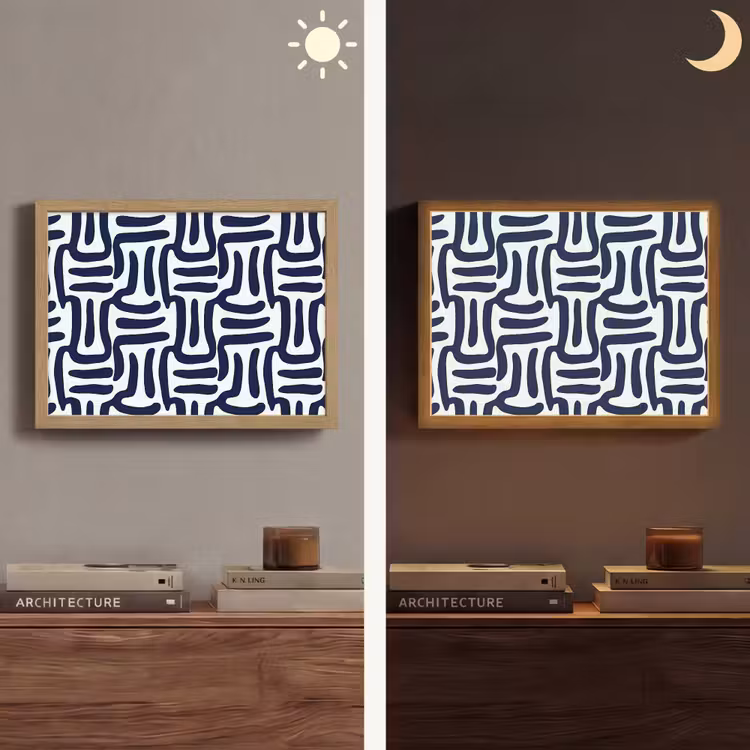 Lightbox - Wandlamp - Abstract - Modern - Blauw — 6