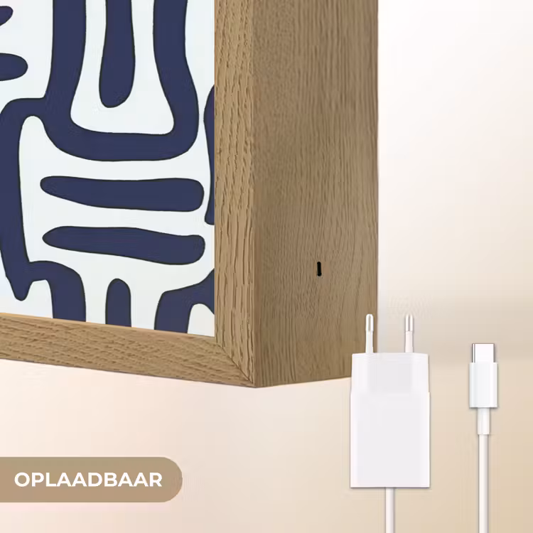Lightbox - Wandlamp - Abstract - Modern - Blauw — 7