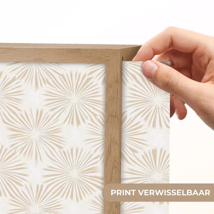 Lightbox - Wandlamp - Abstract - Motief - Beige — 5