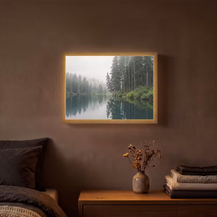 Lightbox - Wandlamp - Bergen - Meer - Bos — 3